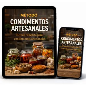 80 Recetas de Condimentos Artesanales